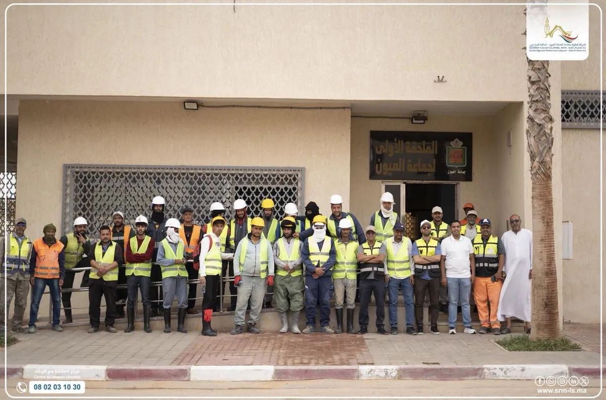 الشركة الجهوية متعددة الخدمات العيون الساقية الحمراء تكثف عمليات الصيانة الوقائية وتنقية شبكات التطهير السائل استعداداً لموسم الأمطار